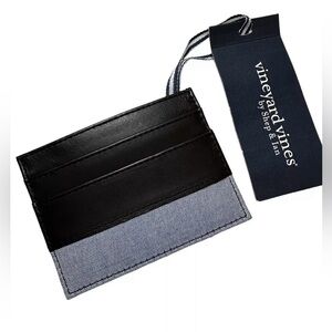 VINEYARD VINES
VINEYARD VINES BOATHOUSE LEATHER CARD CASE. NWT.